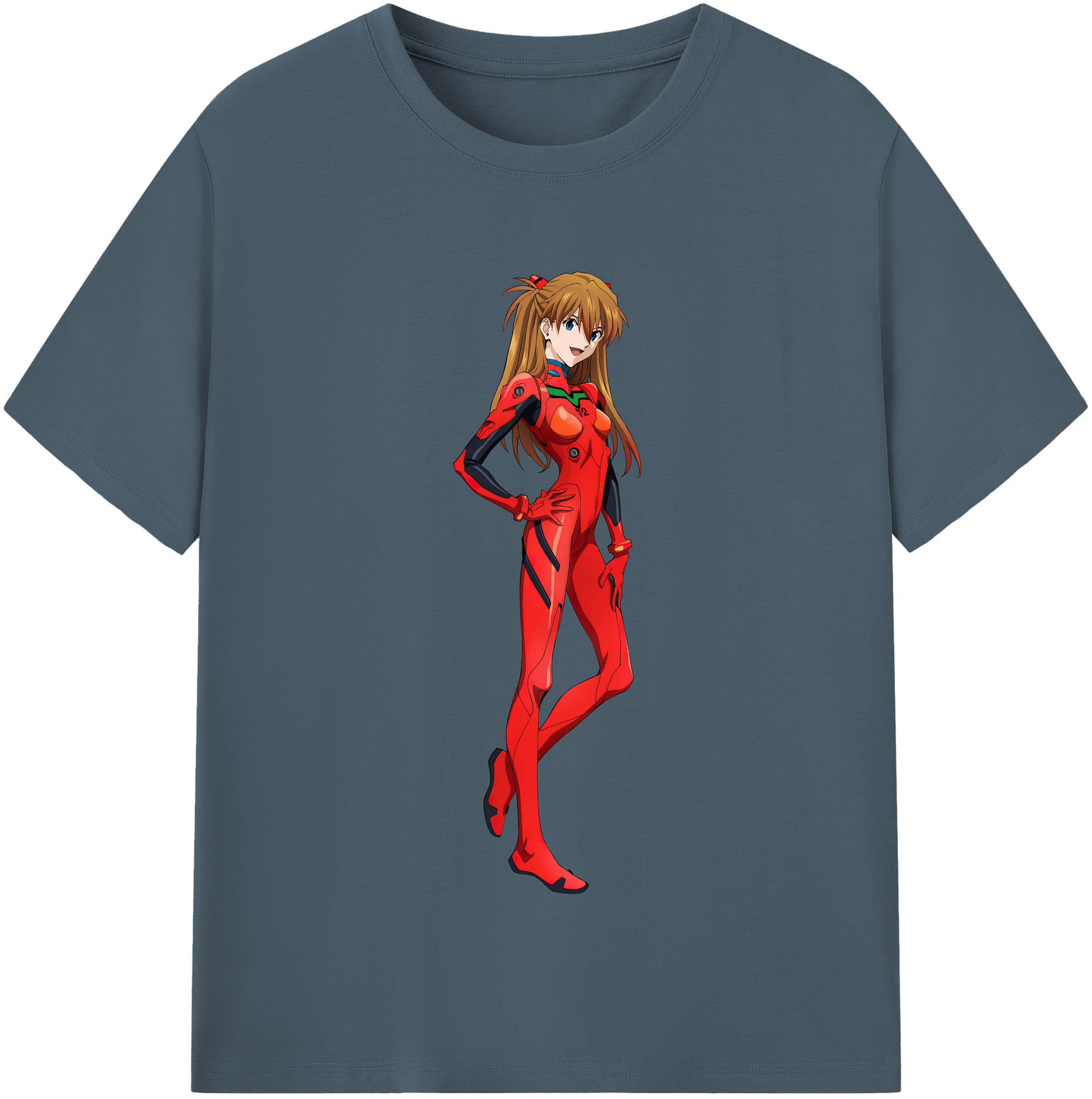 （画像用） EVA 新世紀エヴァンゲリオン 綿100％半袖Tシャツ（フロントプリント）